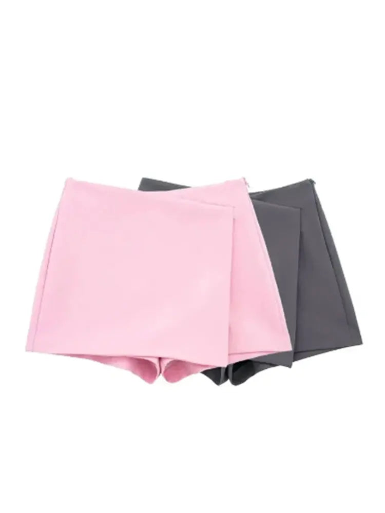 Shorts Skirts Vintage High Waist