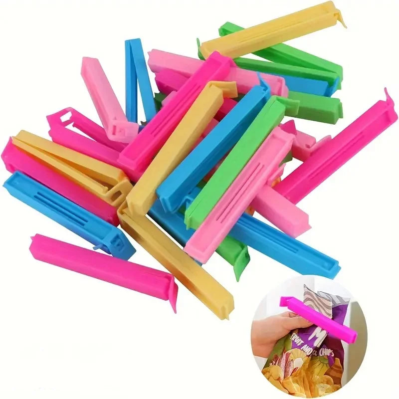 Colorful Sealing Clips Moisture-Proof Fresh-Keeping