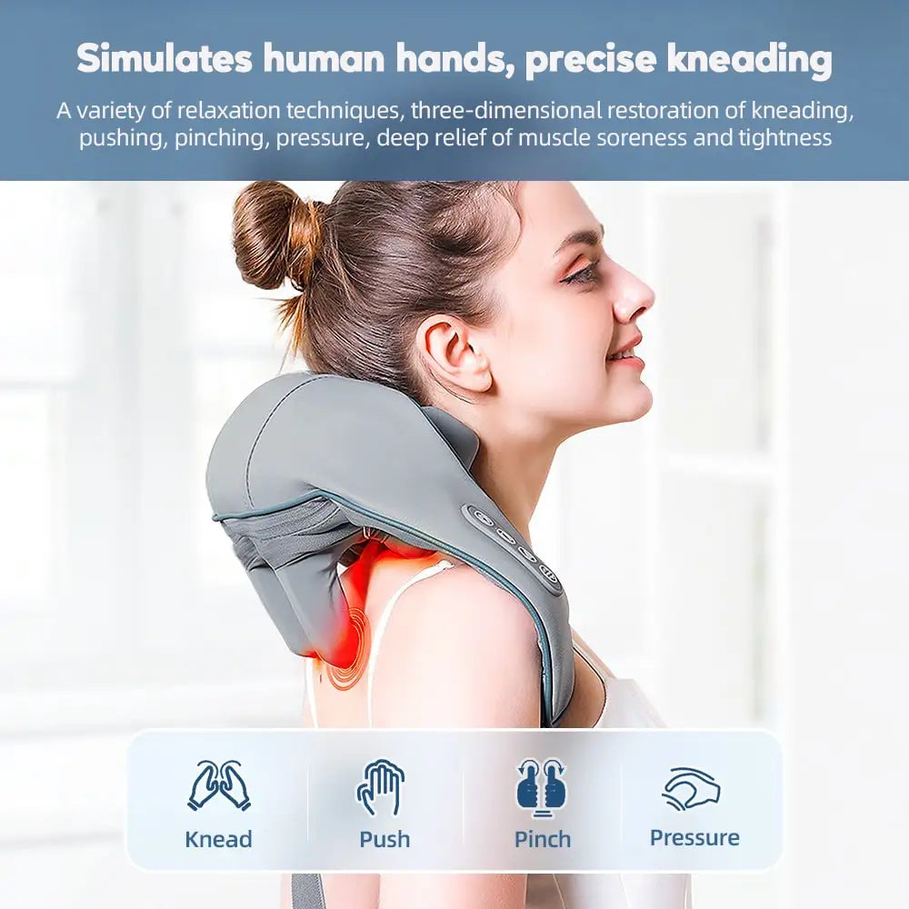 Neck And Back Soothing Heat Massager