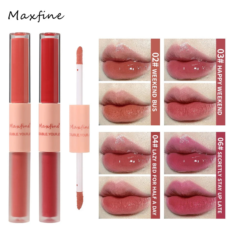 Double End Lip Glaze Full Gloss