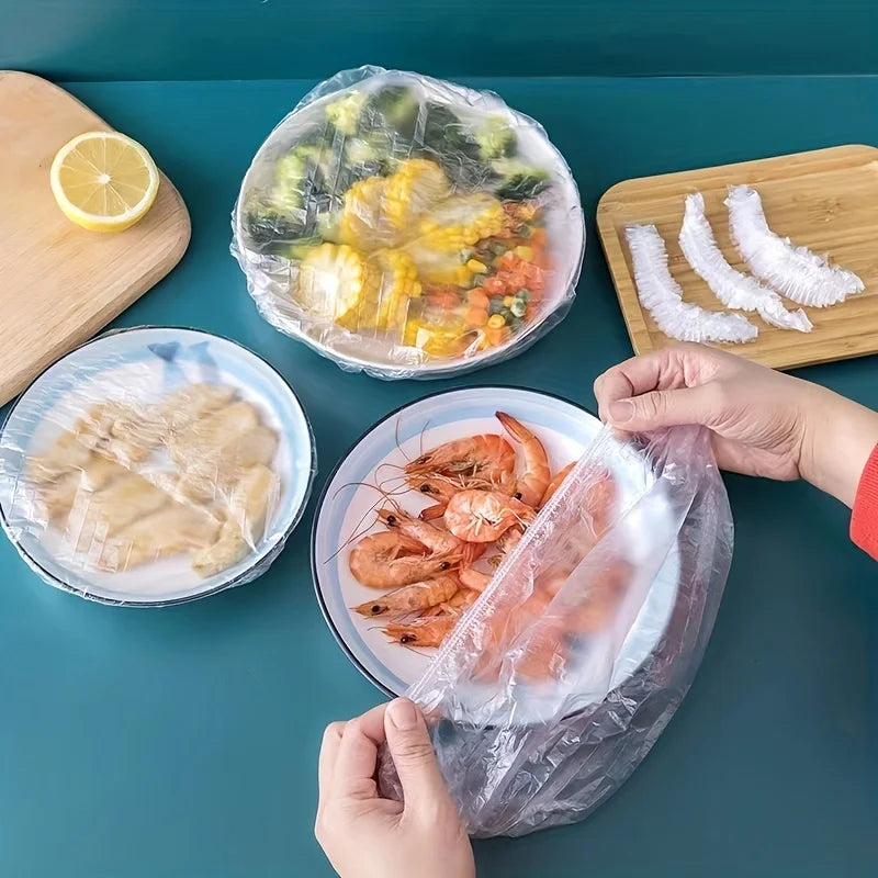 Elastic Fresh Keeping Bags Stretch Plastic Wrap