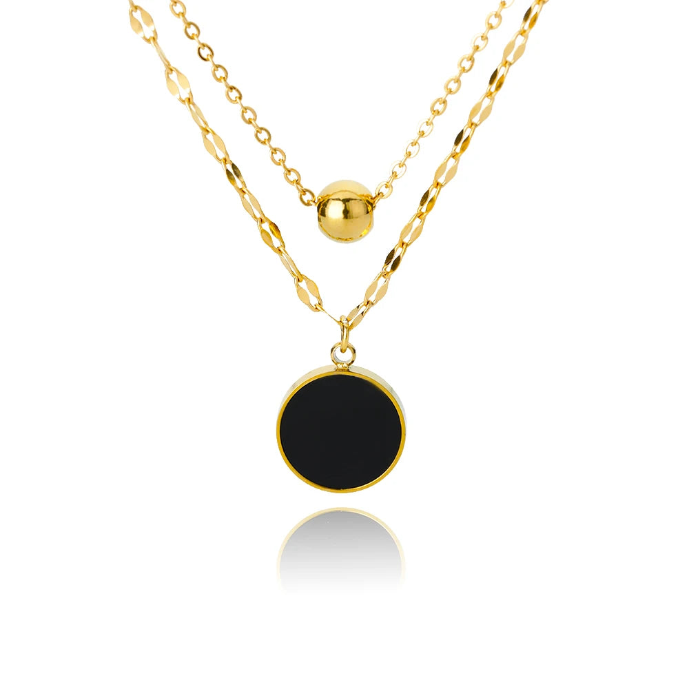Multilayer Heart Necklace