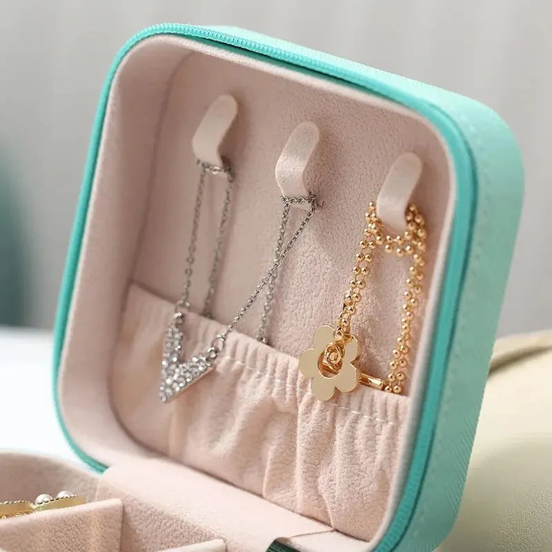 Mini Jewelry Travel Organizer Box