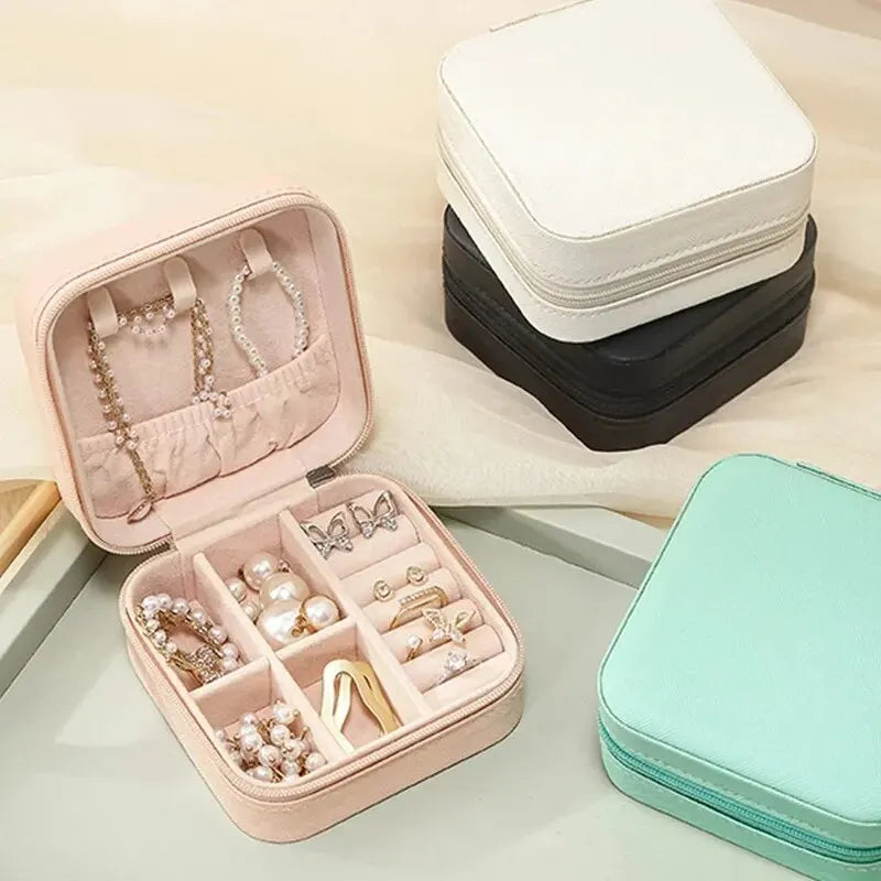 Mini Jewelry Travel Organizer Box