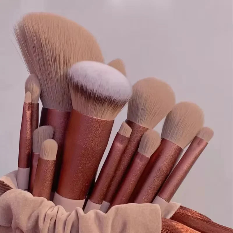Colorful Makeup Brush Set