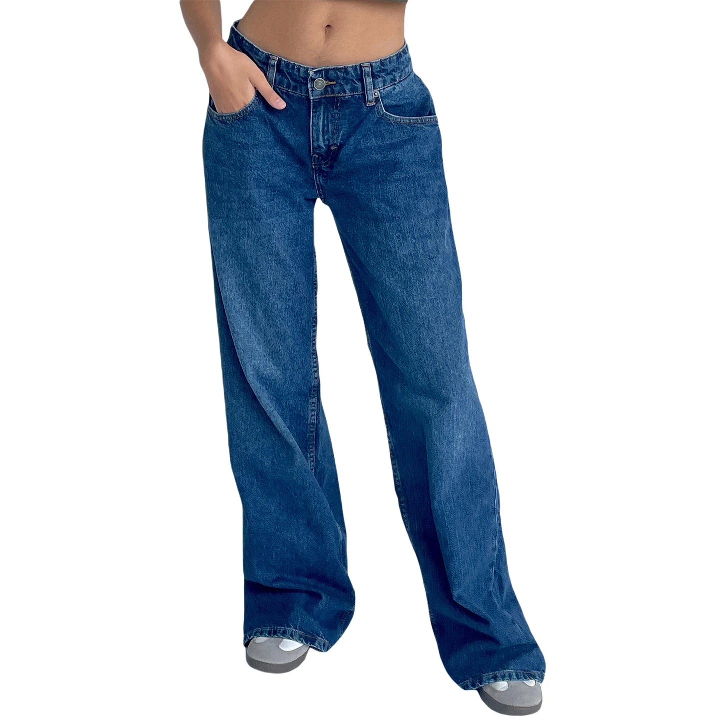 Low Waist Baggy Jeans Retro Fashion