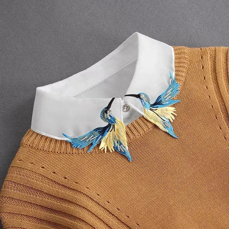 Fashion Ladies Blouse Collar