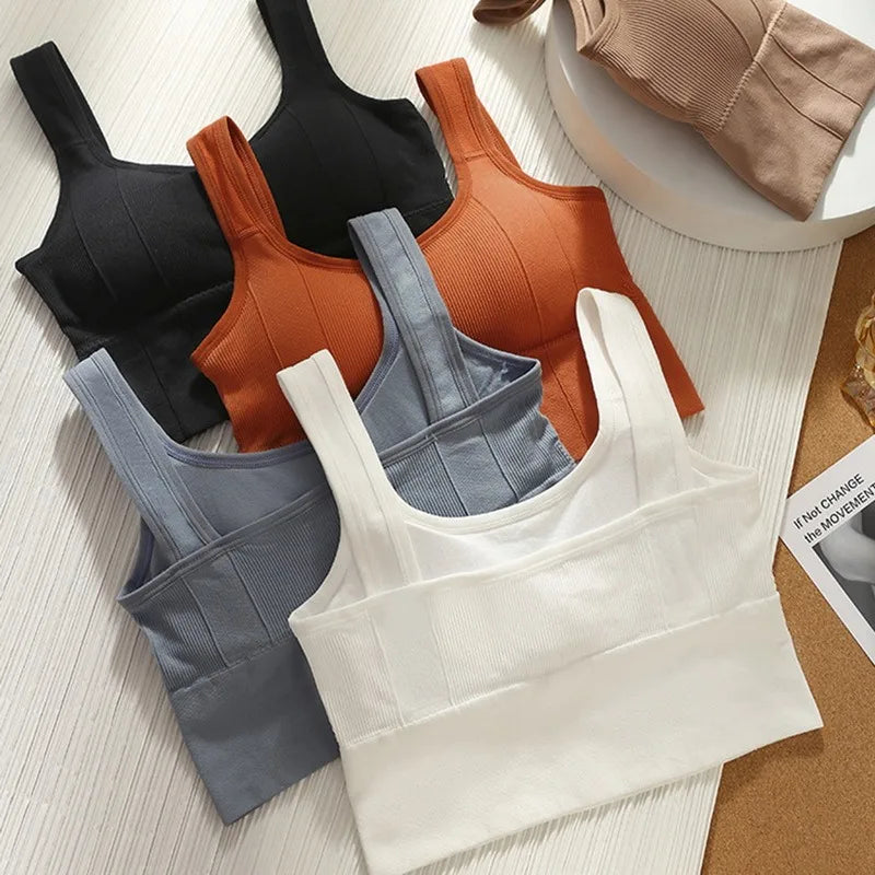 Breathable Sports Bra Anti-Sweat Fitness Top