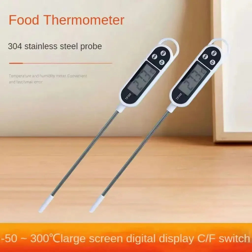 Stainless Steel Probe Type Household Food Thermometer