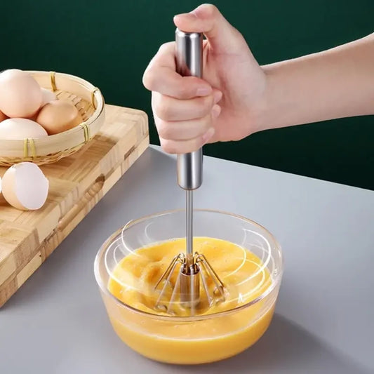 Kitchen Stainless Steel Whisk Creamer Semi-automatic