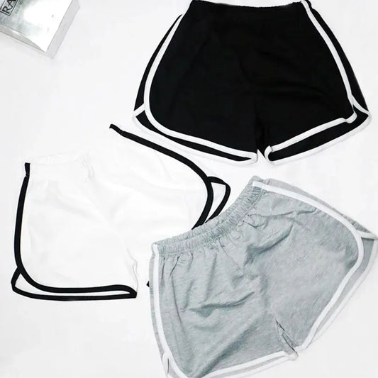 Loose Fitting Elastic Shorts for Women