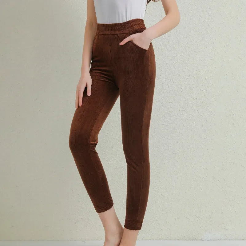 Plush Thick Casual Pants