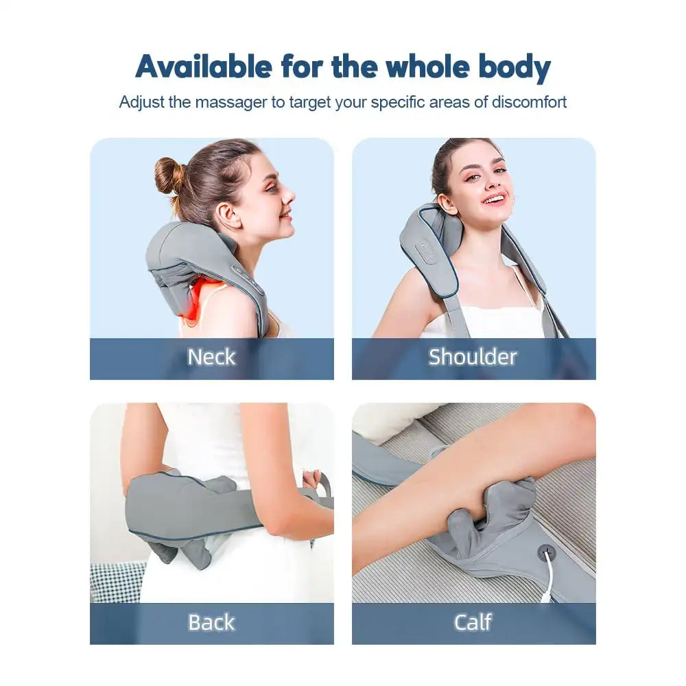 Neck And Back Soothing Heat Massager