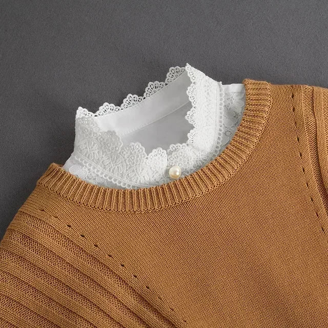 Fashion Ladies Blouse Collar