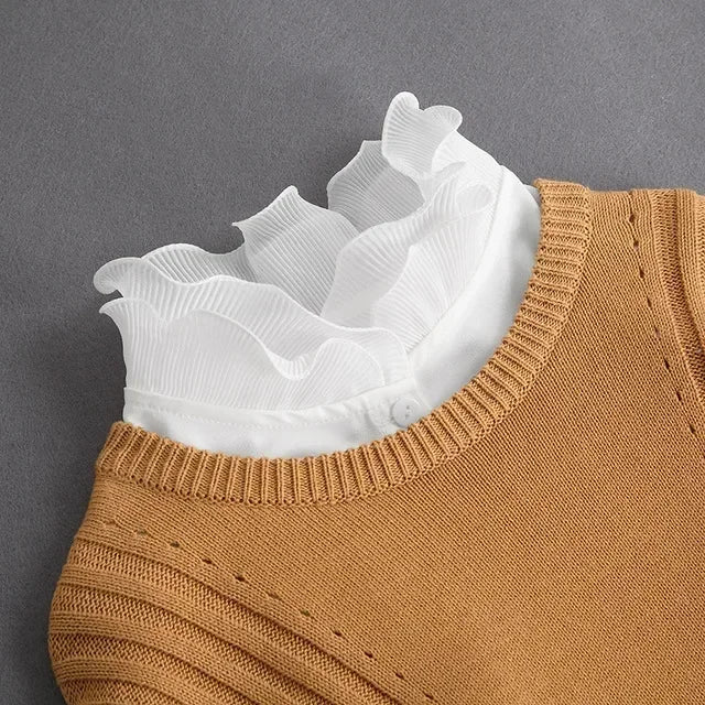 Fashion Ladies Blouse Collar