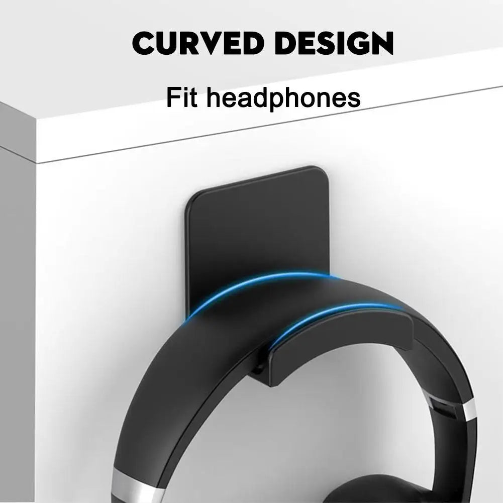 Universal Wall Mounted Headphone Stand