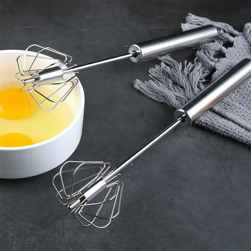 Kitchen Stainless Steel Whisk Creamer Semi-automatic