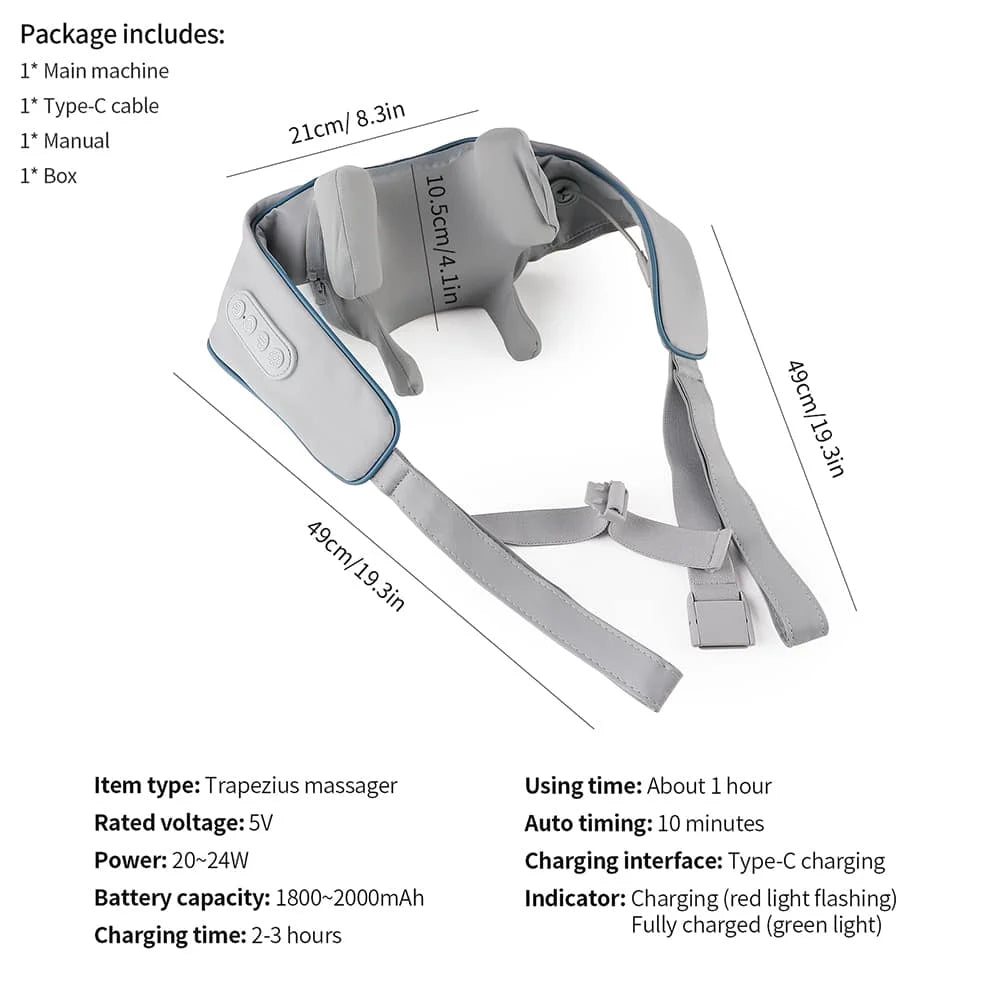 Neck And Back Soothing Heat Massager
