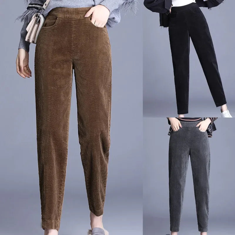 Plush Thick Casual Pants