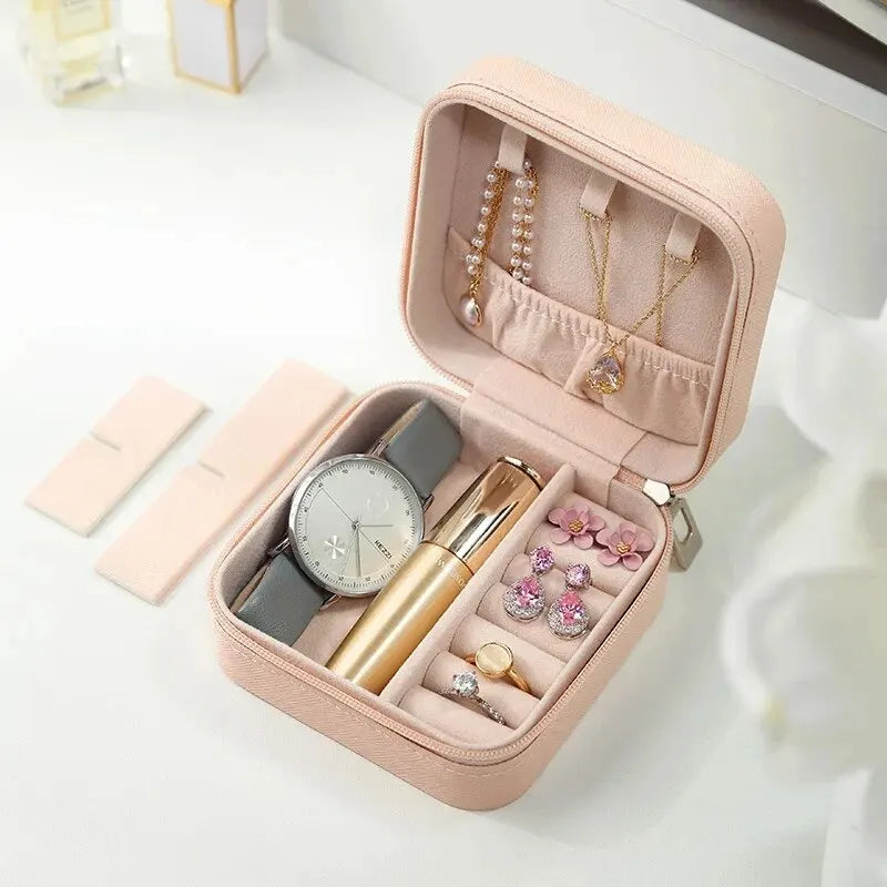 Mini Jewelry Travel Organizer Box