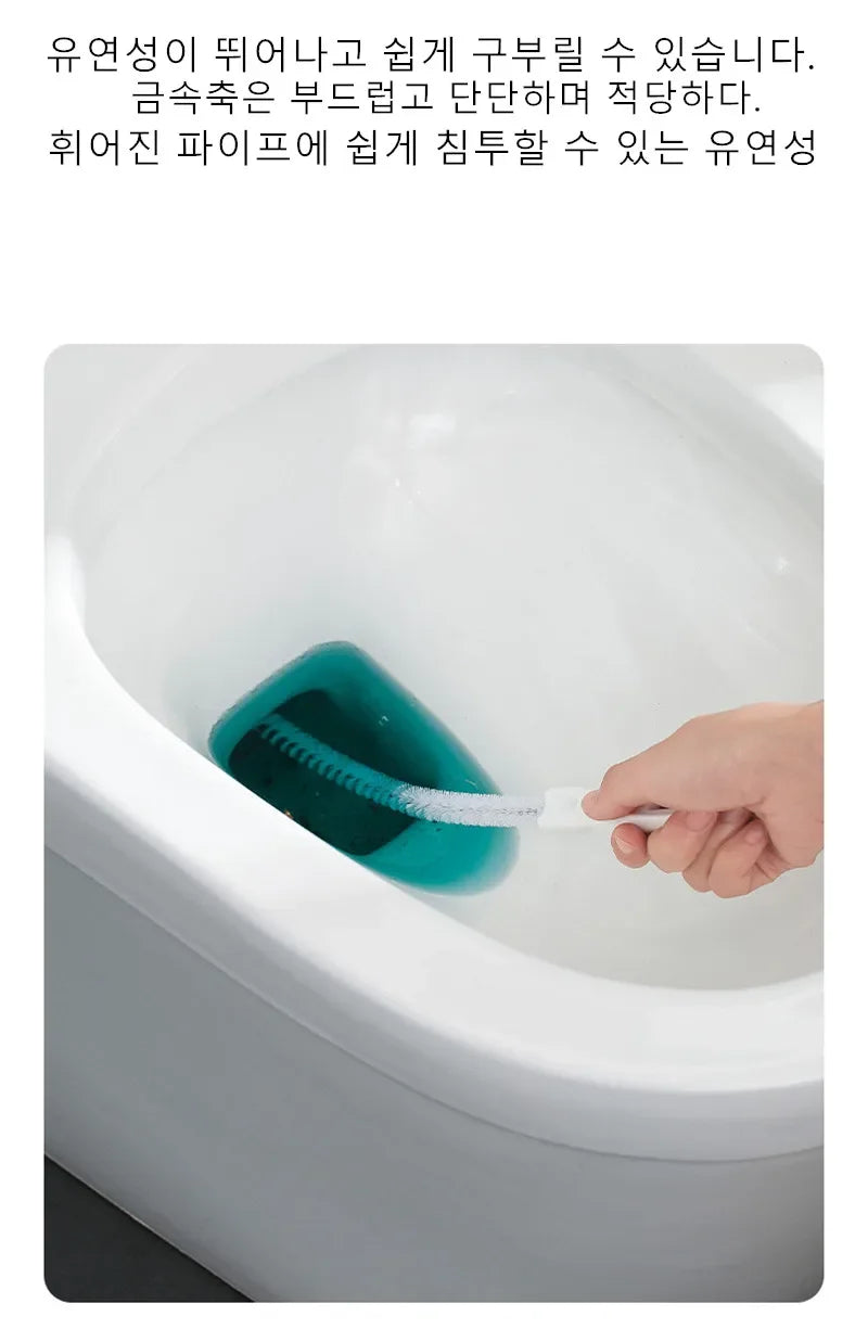 Pipe Dredging Brush Bathroom Hair Sewer Sink Cleaning