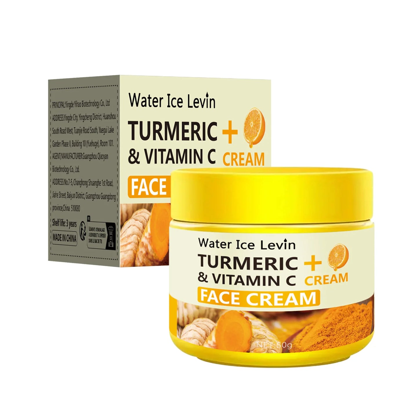 Turmeric Vitamin C Anti-Aging Cream Moisturizing