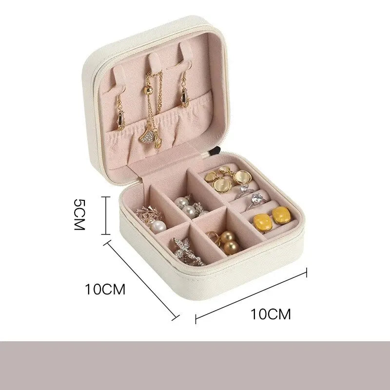 Mini Jewelry Travel Organizer Box