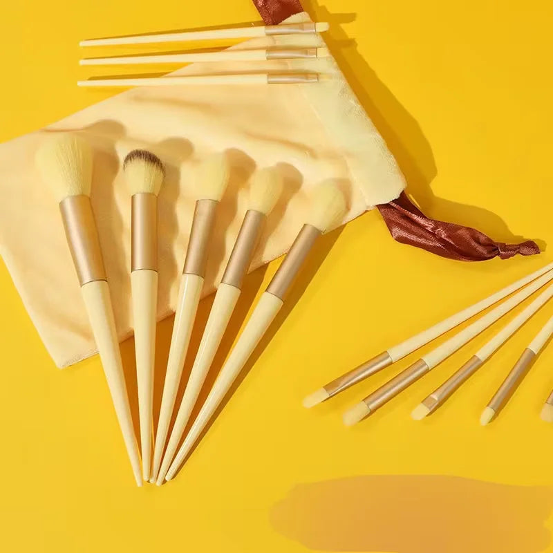 Colorful Makeup Brush Set